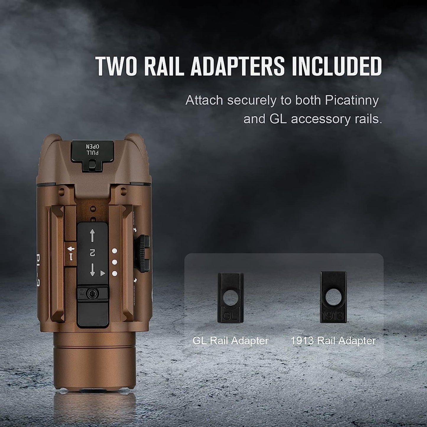O - Light PL-3 Valkyrie Tac Light Blk