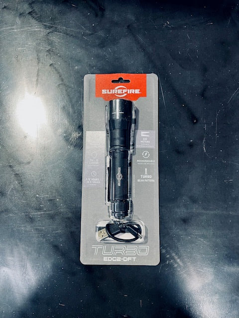 Surefire -Turbo EDC2-DFT Flashlight - Black