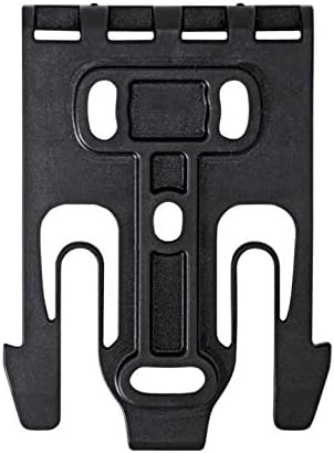 Safariland QLS 1-2 Quick Locking System Kit, Platform Attachment for Duty Holsters and Accessories with Locking Fork and Receiver Plate - Level 1 Retention, Black