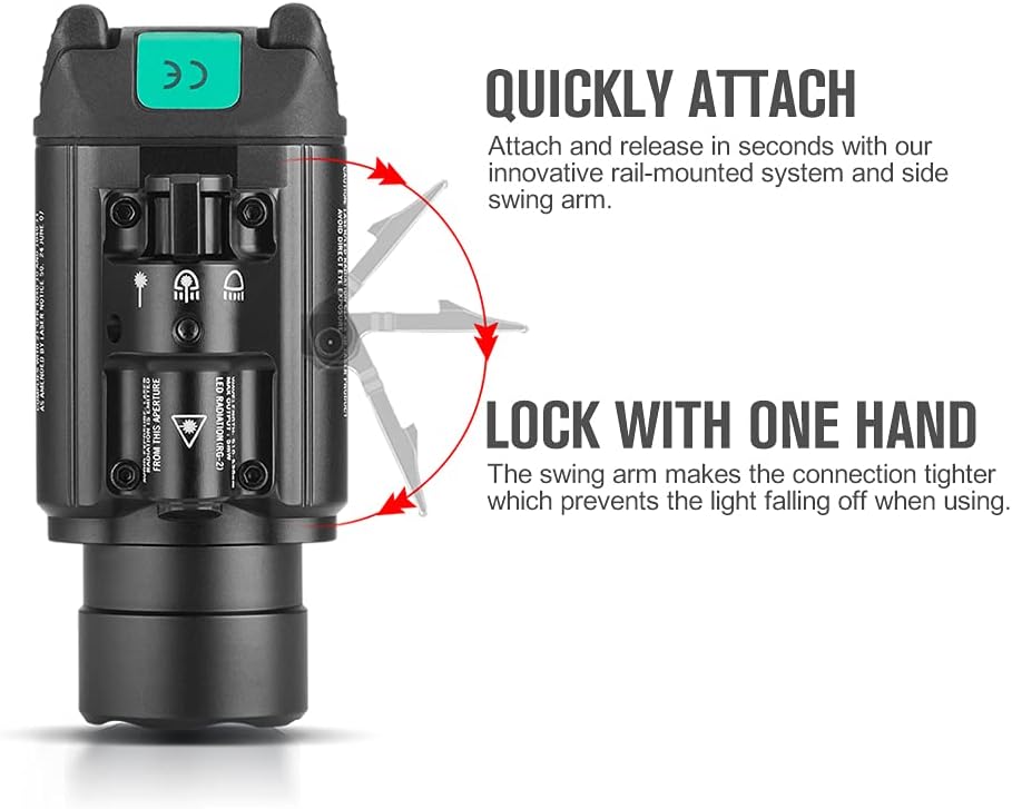 O-Light Baldr Tactical Light RL Black