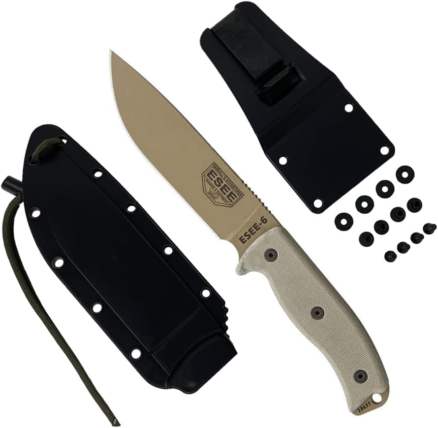 ESEE 6 Tactical Dark Earth - Kit