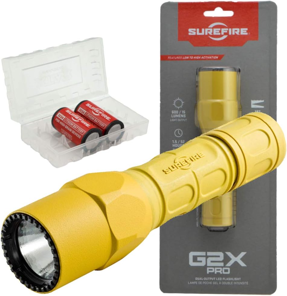 SureFire -G2X Pro Flashlight Yellow