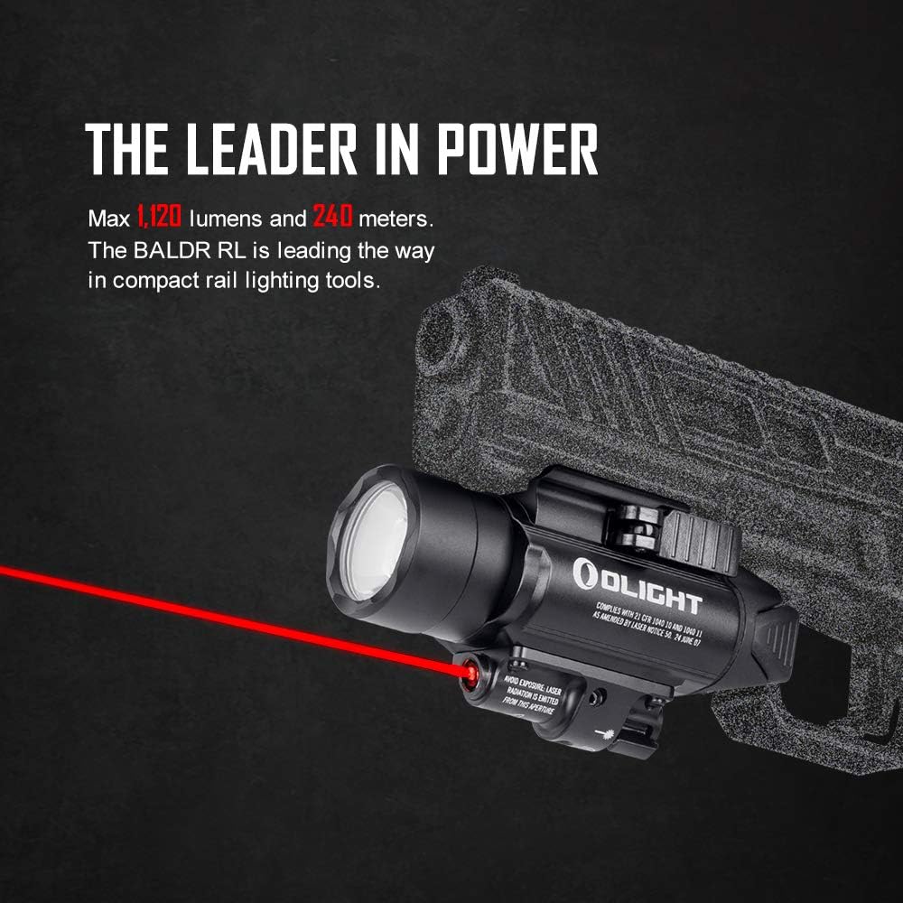 O-Light Baldr Tactical Light RL Black