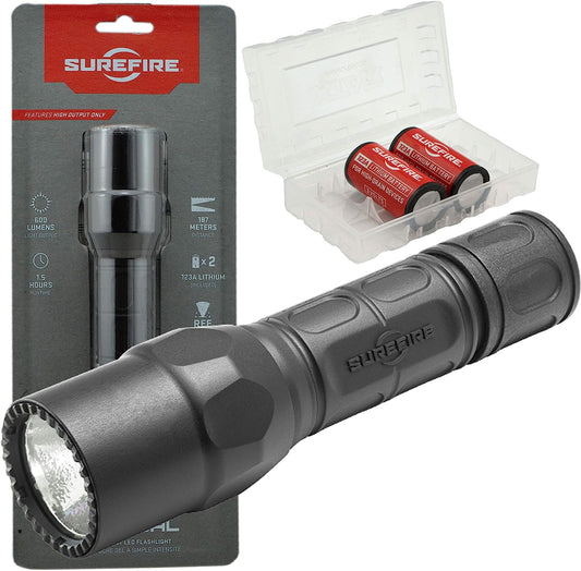 SureFire G2X Law enforcement Tactical 600 Lumen EDC Flashlight Black