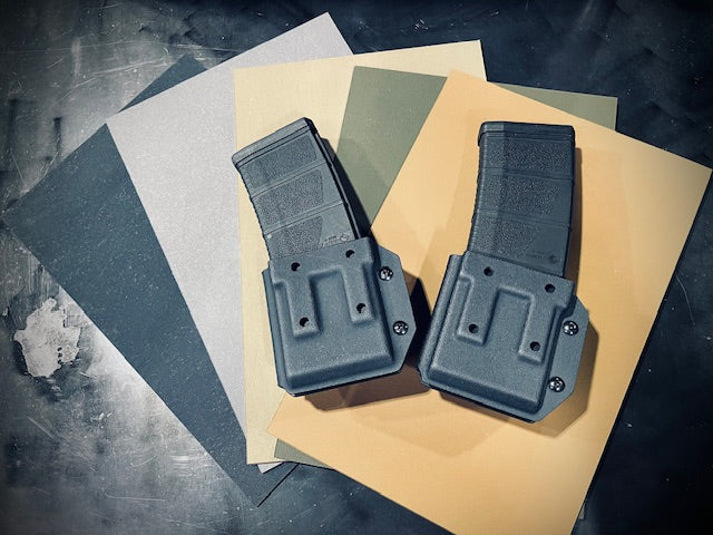 556/223/M4 Rifle Magazine Carrier 0.093 Kydex -Tek Lok