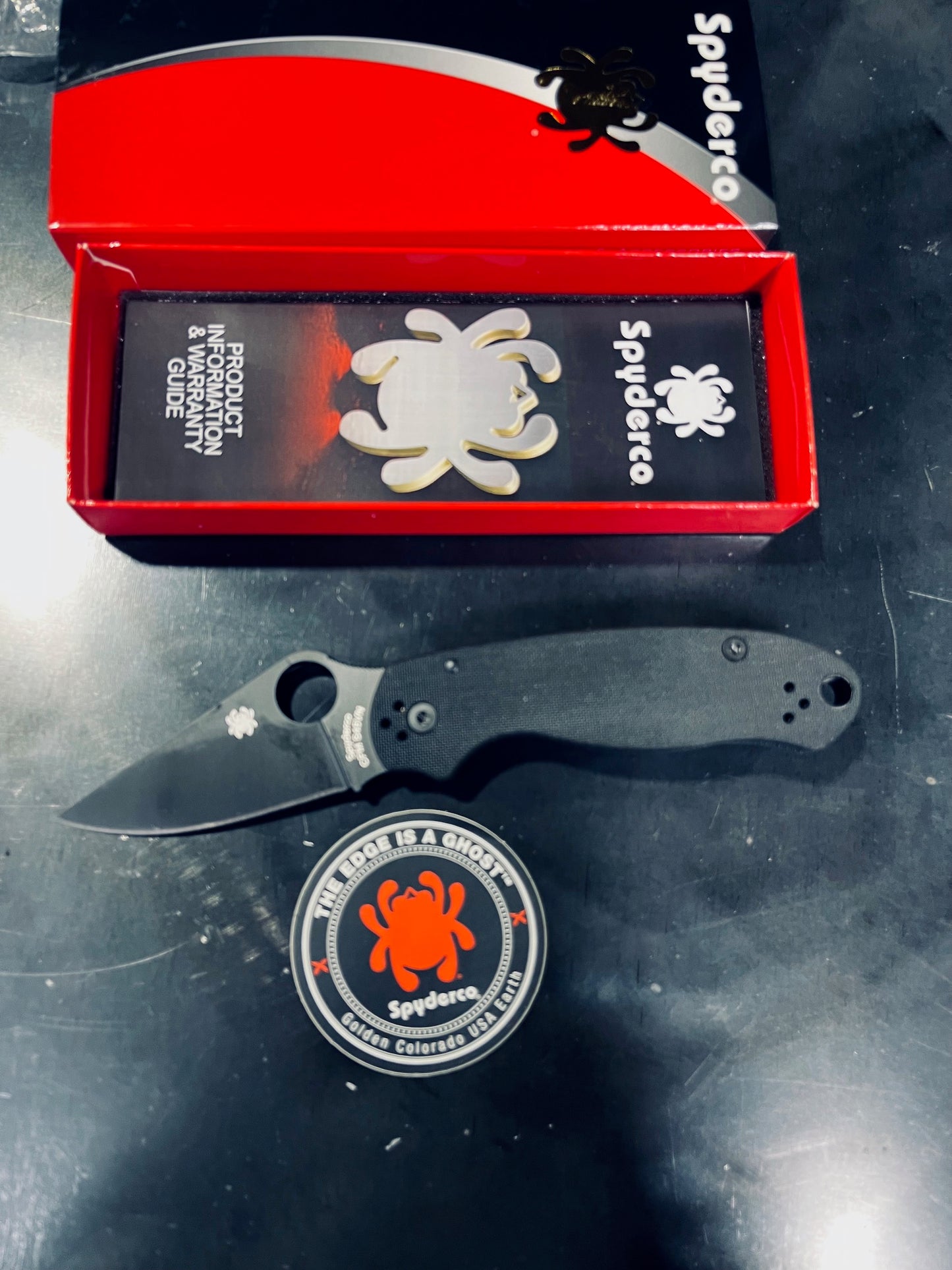 Spyderco - Para 3 Black Blade