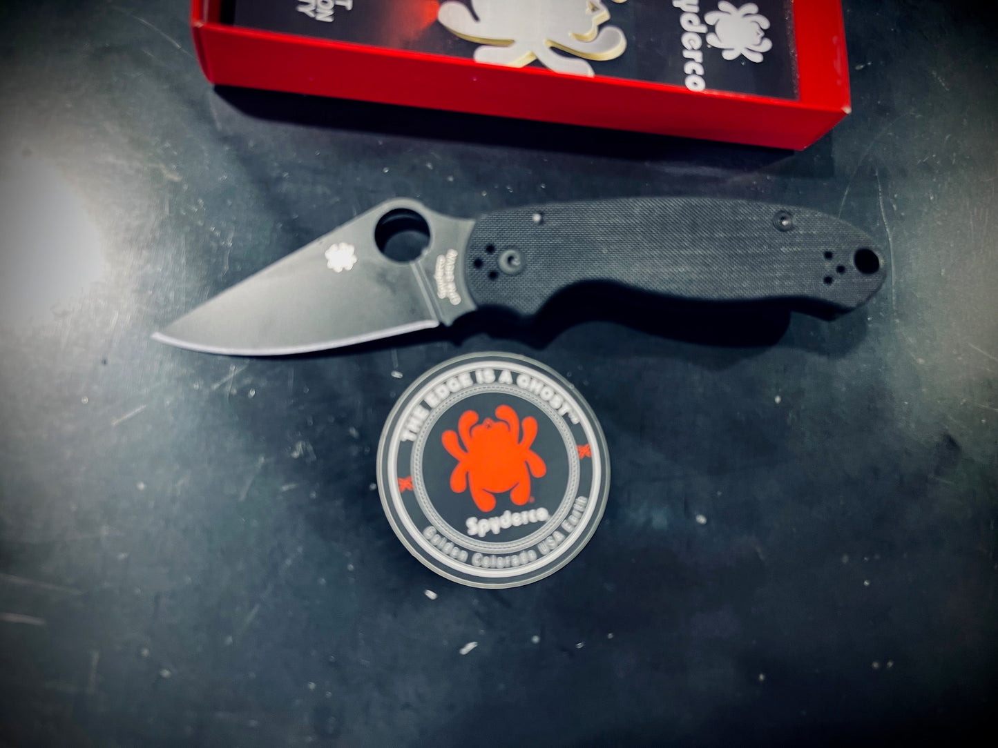 Spyderco - Para 3 Black Blade