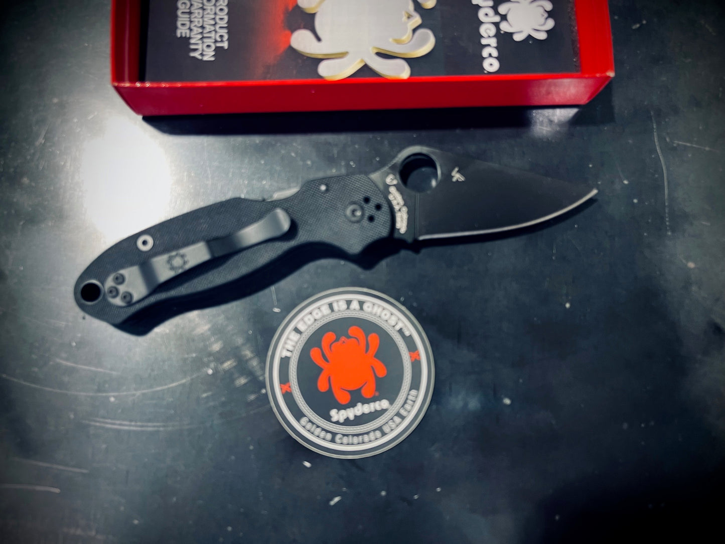 Spyderco - Para 3 Black Blade