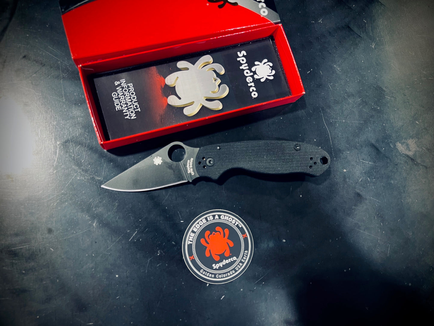 Spyderco - Para 3 Black Blade