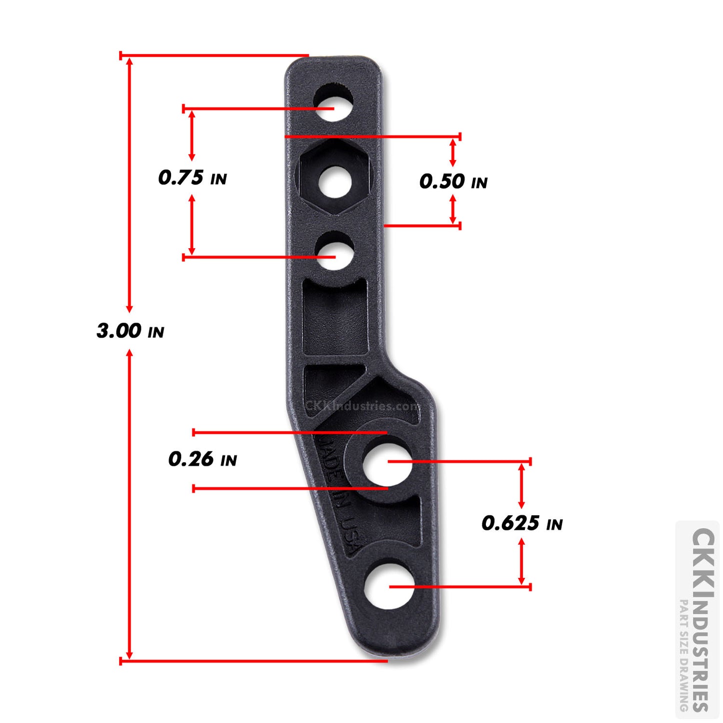 ModWing - Light Bearing - Gen2 - Black - (w/Mounting Hardware)