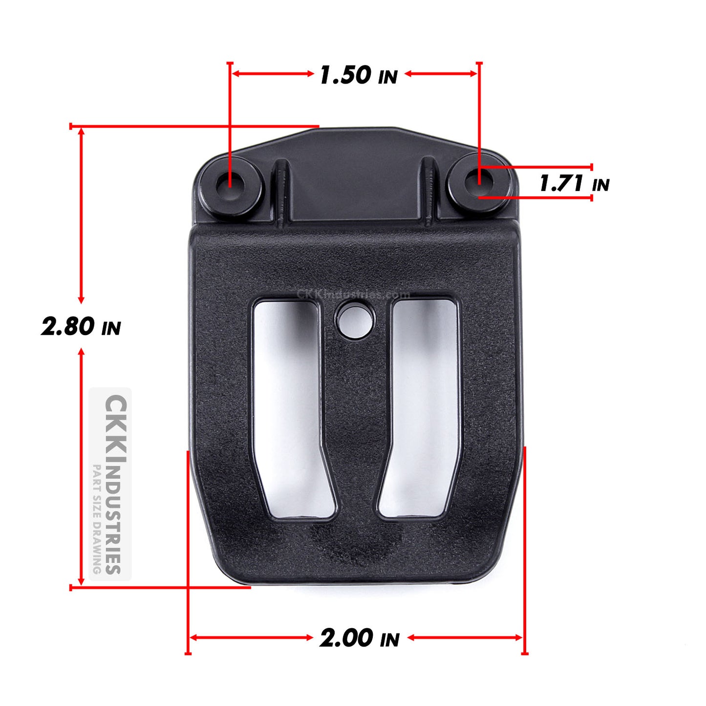 556/223/M4 Rifle Magazine Carrier 0.080 Kydex