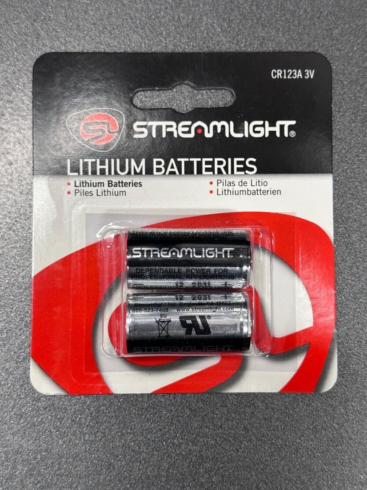 Stream Light - CR123 Batteries